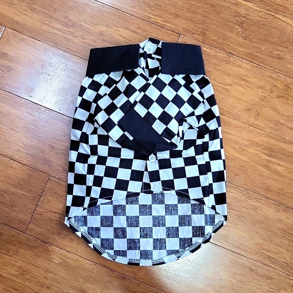 Dog button up shirt